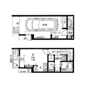 大阪府堺市東区日置荘西町7丁【一戸建】の間取り