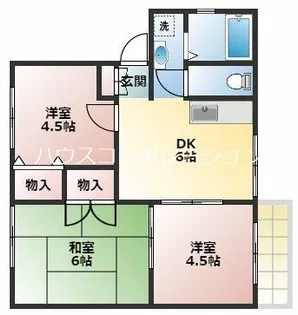 兵庫県尼崎市大西町1丁目【マンション】の間取り