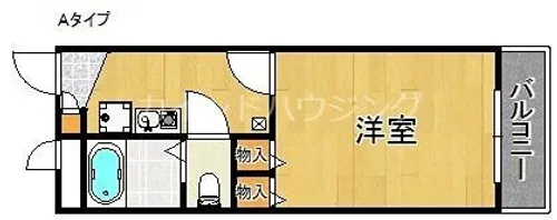 レオパレスSOTTO VOCE【2階】の間取り