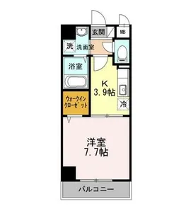 大阪府堺市北区中百舌鳥町2丁【マンション】の間取り