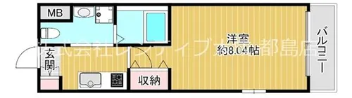 大阪府大阪市旭区大宮3丁目【マンション】の間取り