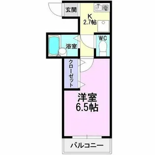 ハーモニアス高蔵寺【2階】の間取り