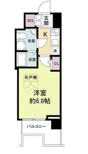 大阪府大阪市浪速区日本橋東2丁目【マンション】の間取り