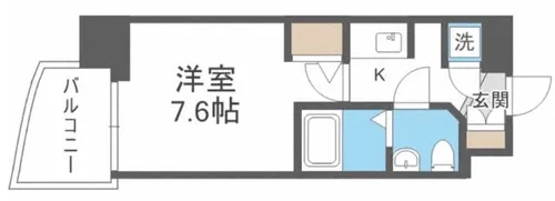 セレニテ堺筋本町リアン【13階】の間取り