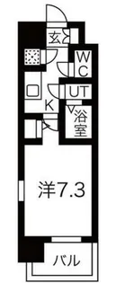 大阪府大阪市福島区吉野4丁目【マンション】の間取り