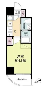セレニテ九条リアン【5階】の間取り