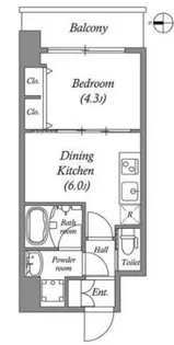 スプランディッド安土町【2階】の間取り