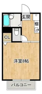 ハイツエトワールC棟【103号室】の間取り