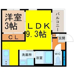 REGALEST Ele【1階】の間取り