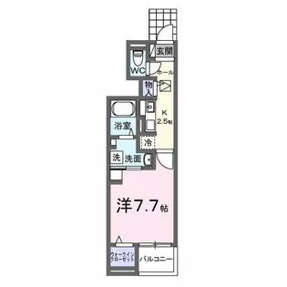 バーミィ ベル【1階】の間取り