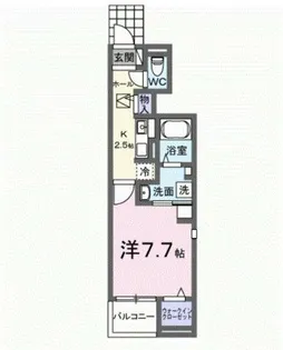 バーミィ ベル【1階】の間取り