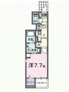 バーミィ ベル【1階】の間取り