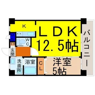 メゾンアイ本陣【1階】の間取り