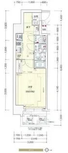 プレサンス堺筋本町センティス【10階】の間取り