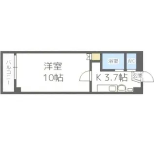 北海道札幌市手稲区前田八条15丁目【マンション】の間取り