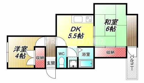 ソーシャル山本【2階】の間取り