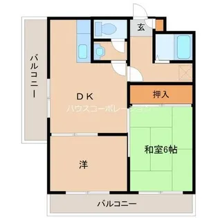 兵庫県尼崎市塚口町4丁目【マンション】の間取り