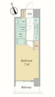 セレニテ夕陽丘エクラ【12階】の間取り