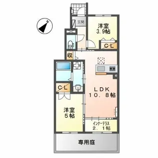 Dream Noa II【1階】の間取り