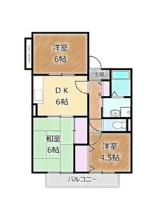 大阪府堺市中区土塔町【アパート】の間取り