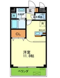 大阪府堺市西区鳳東町4丁【マンション】の間取り