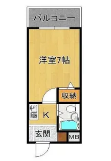 大阪府堺市中区堀上町【アパート】の間取り