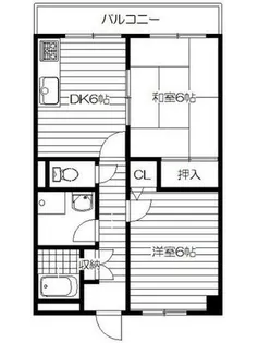 大阪府堺市堺区戎之町東3丁【マンション】の間取り