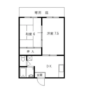 大阪府堺市西区家原寺町1丁【アパート】の間取り