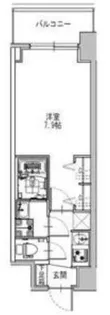 S-RESIDENCE堺筋本町Uno【12階】の間取り