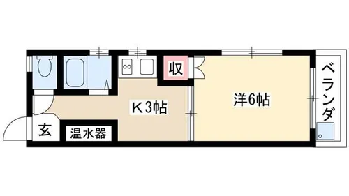 プレステージア【301号室】の間取り