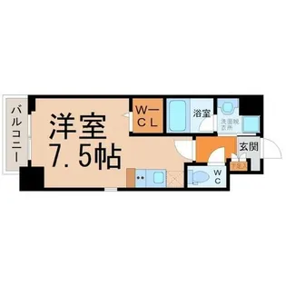 愛知県名古屋市中区松原3丁目【マンション】の間取り