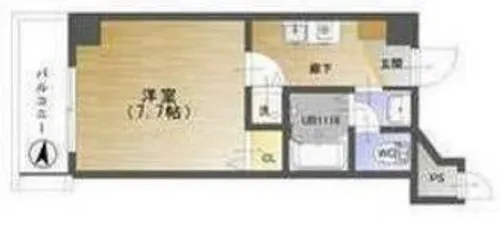 大阪府堺市西区鳳東町6丁【マンション】の間取り