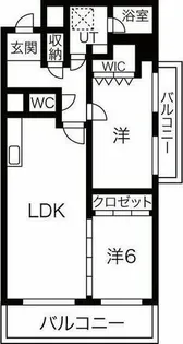 グランプリシード【6階】の間取り