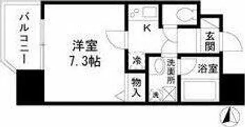 エコロジー栄レジデンス【15階】の間取り