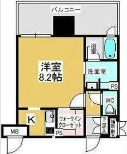 エスペランサ葵【5階】の間取り