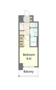 大阪府堺市堺区熊野町東4丁【マンション】の間取り