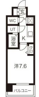 プレサンス松屋町駅前デュオ【9階】の間取り