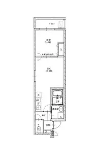 大阪府大阪市住吉区山之内3丁目【アパート】の間取り