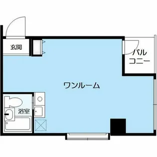 ブライト御影【4階】の間取り