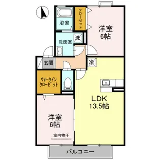 MAEDE TOWN A棟【2階】の間取り