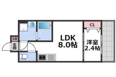 Royal Maison 城東【4階】の間取り