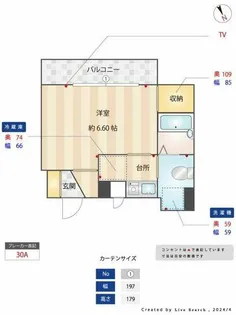 K&S高宮【301号室】の間取り