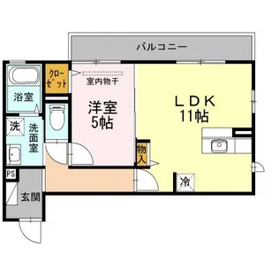 大阪府堺市北区船堂町1丁【アパート】の間取り