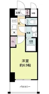 エスリードレジデンス大今里【5階】の間取り