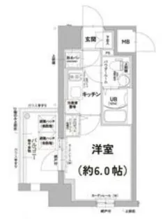 エスリード天王寺町北【11階】の間取り