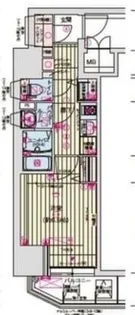 ララプレイス難波シエール【7階】の間取り
