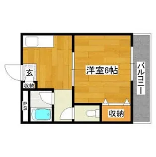 大阪府堺市西区上【マンション】の間取り