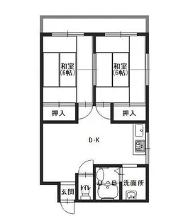 大阪府堺市北区宮本町【マンション】の間取り