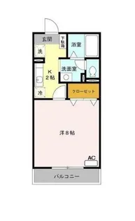 大阪府堺市北区黒土町【アパート】の間取り