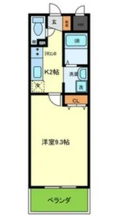 大阪府堺市北区長曽根町【マンション】の間取り